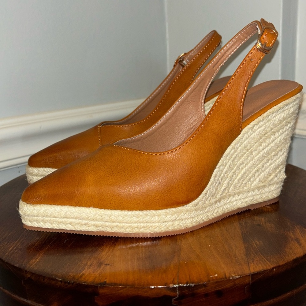 NWOT! SHEIN Espadrille Wedges